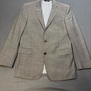 Brooks Brothers Regent Fit Men Casual Blazer Wool Blend Beige Size 38L